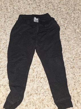 Little Sleepies Black Kids Jogger Pants